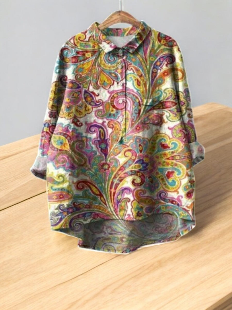 Laluna® | Blouse Vintage Élégante