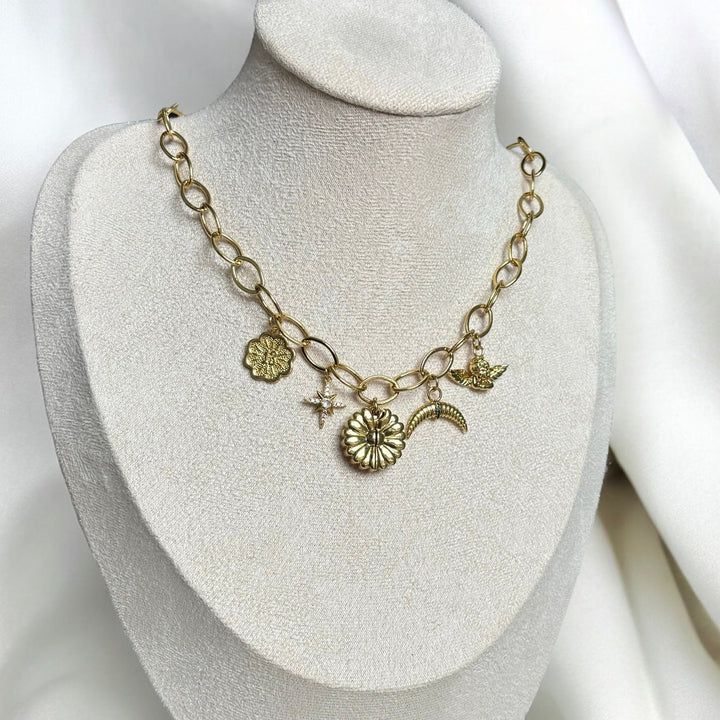 Collier Indigo (Fait main & Édition limitée)