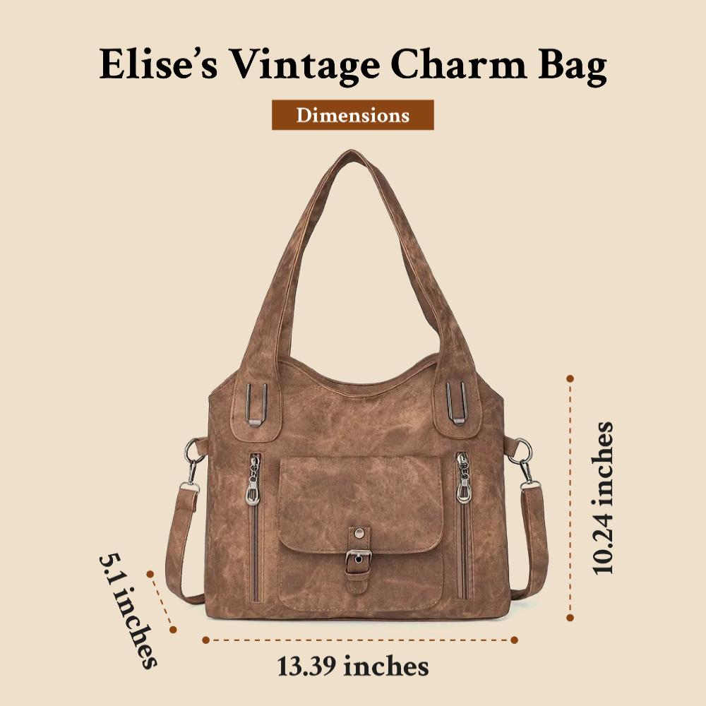 Giselara® | Sac à épaule au charme vintage