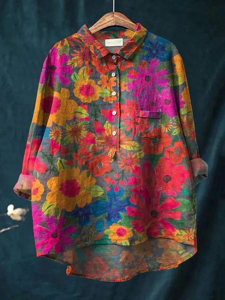 Laluna® | Blouse Florale Classique