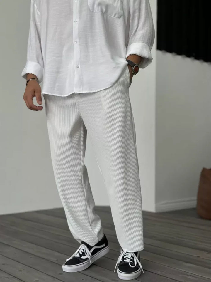 Filippo - Pantalons de luxe doux pour hommes