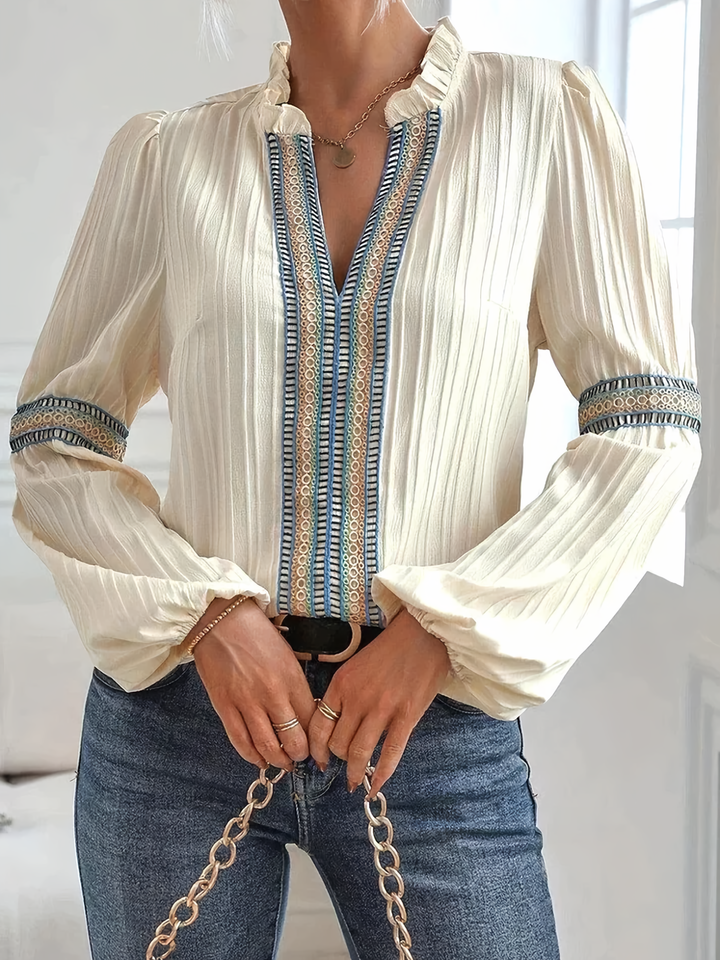 Chloé™ | Blouse en dentelle