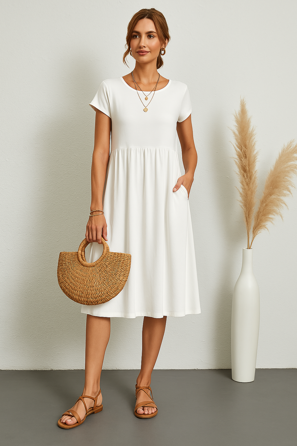 Tessie | Robe d'été faite à la main