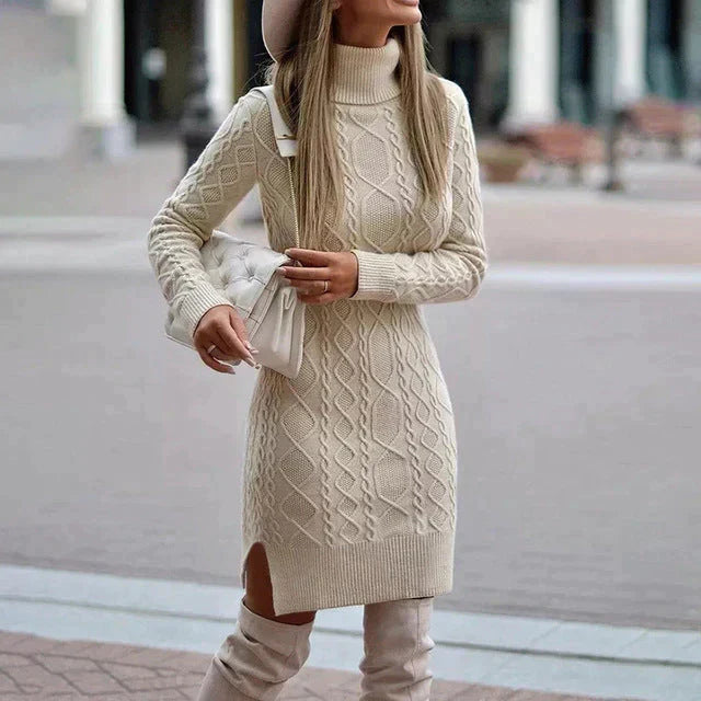 Robe Tricotée Élégante Emilia