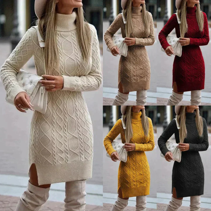 Robe Tricotée Élégante Emilia