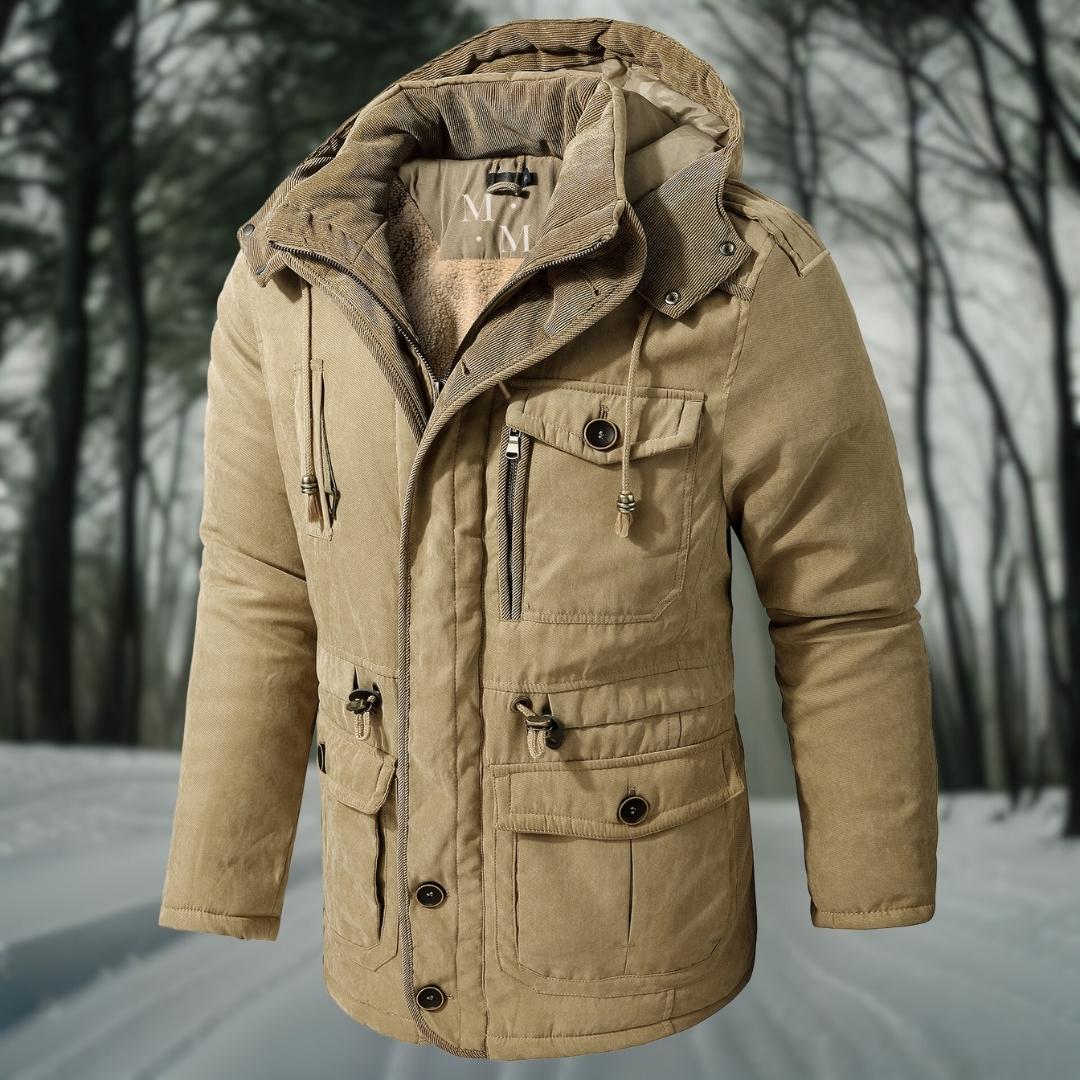 Max - Parka chaude pour hommes avec capuche