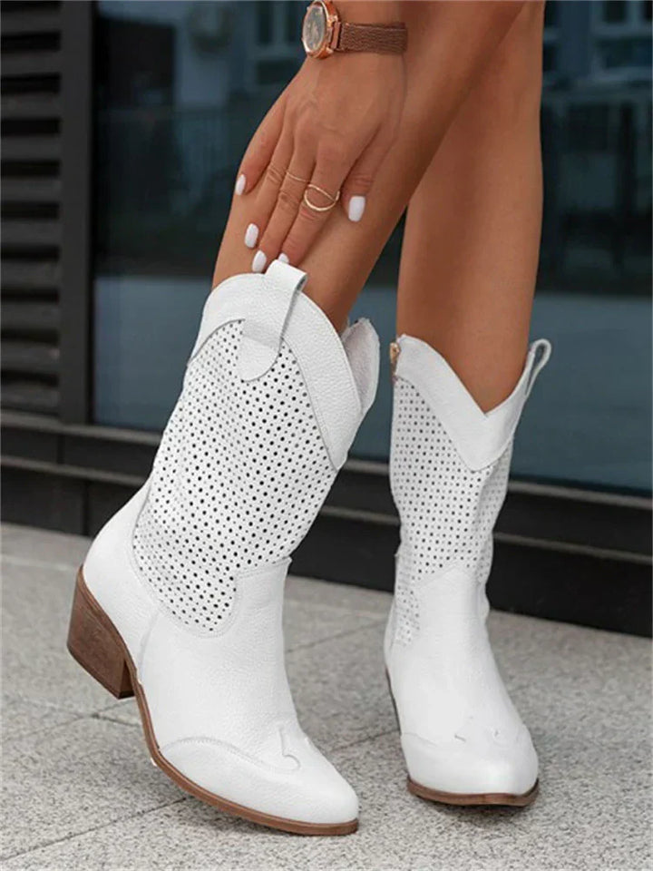Nivora Bottes en cuir - Qualité Premium