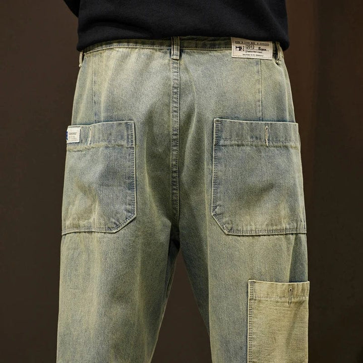 Tom Harding Jeans rétro en fort Clay