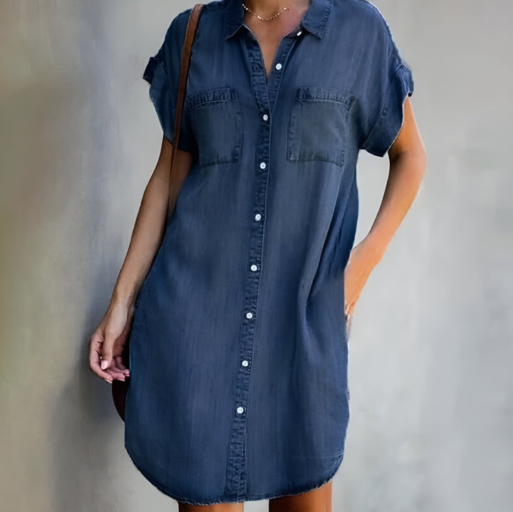 Robe en Jean Qaia