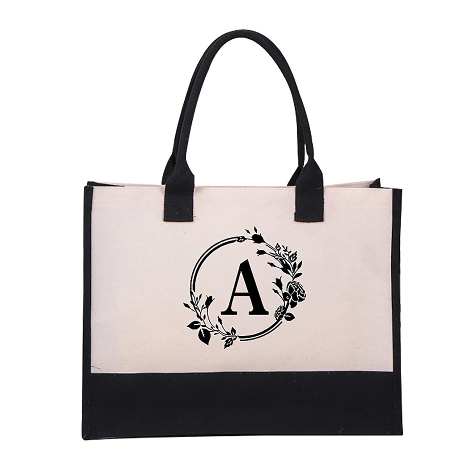 Sac fourre-tout personnalisé avec lettre Mariangela®