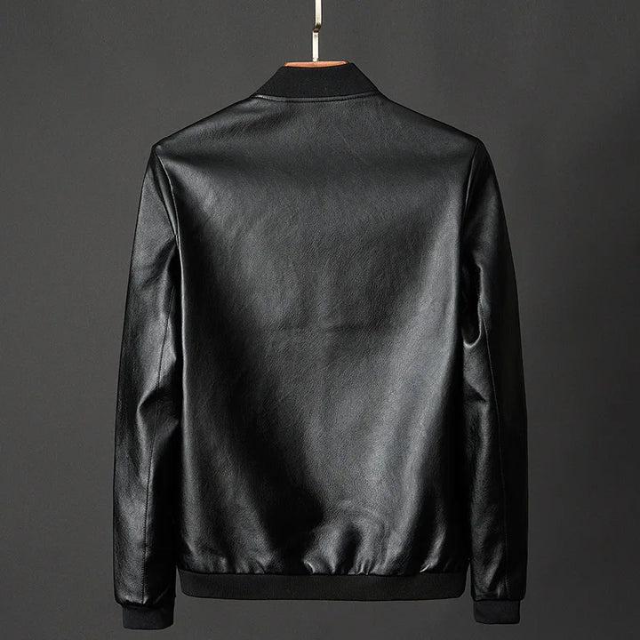 Jackson - Veste bomber en cuir urbain