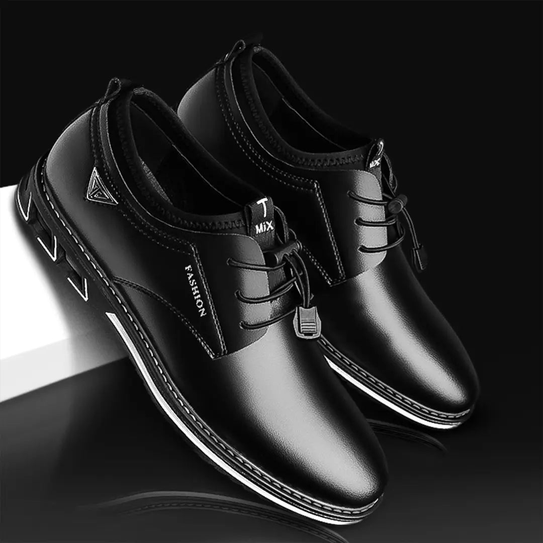 Antoine - Chaussures en cuir élégantes pour hommes avec lacets