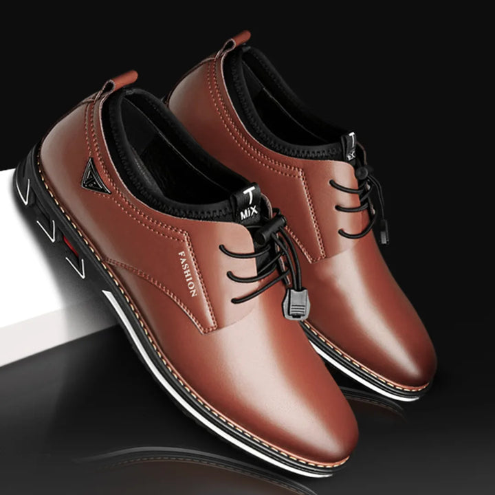 Antoine - Chaussures en cuir élégantes pour hommes avec lacets