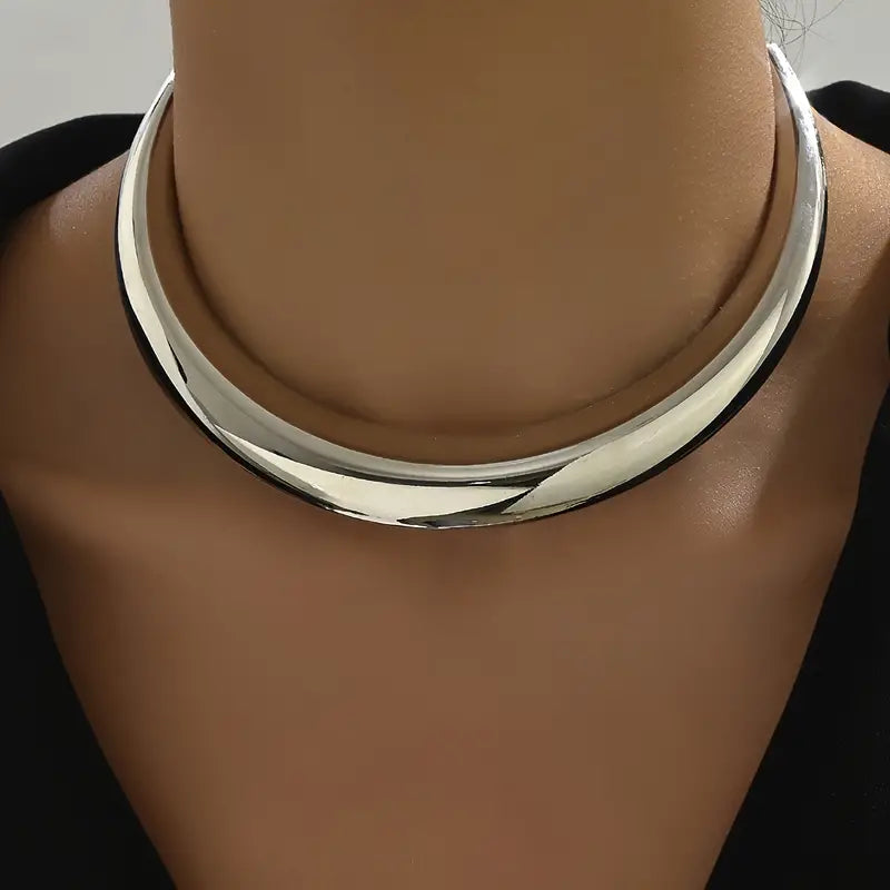 Collier en argent vintage épais