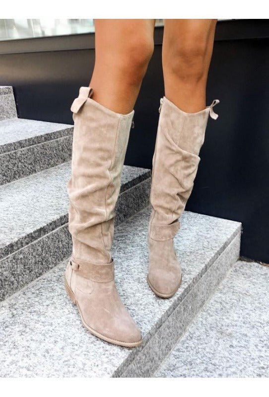 Bottes en cuir Allison (Nouvelle collection)