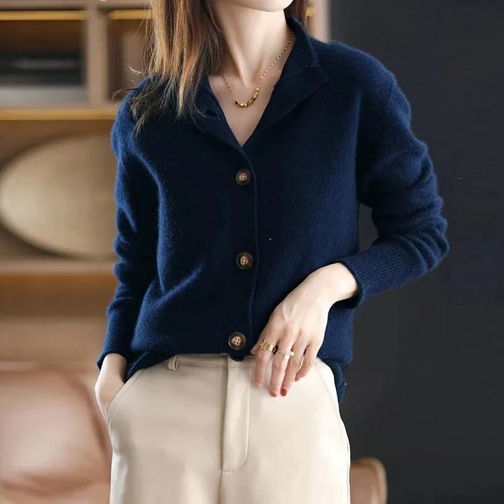 Federica™ | Cardigan doux avec fermeture à bouton