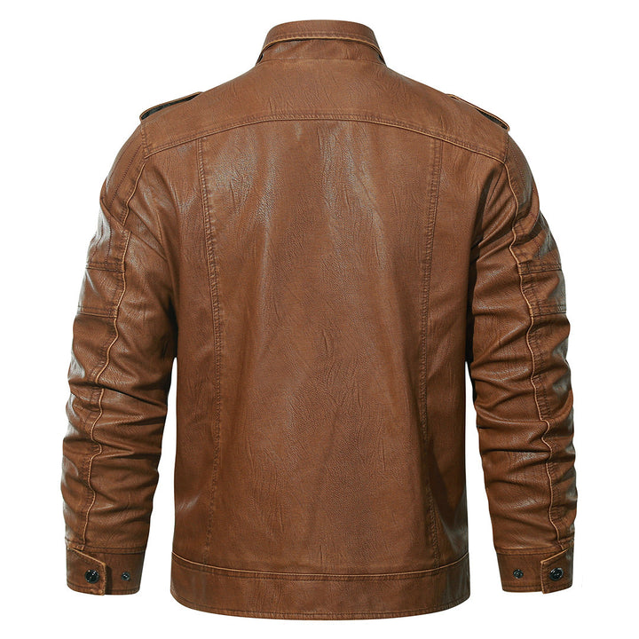 Veste de biker en polaire