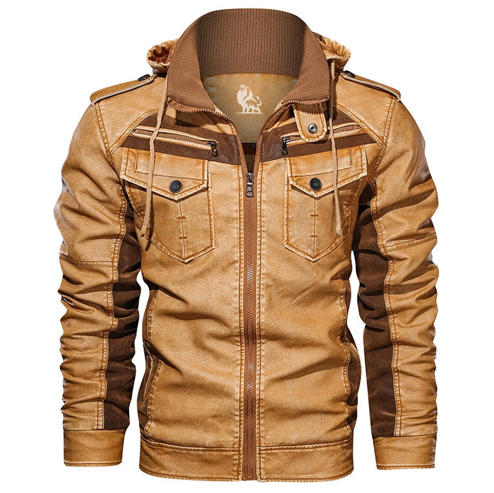 Veste en cuir Titan