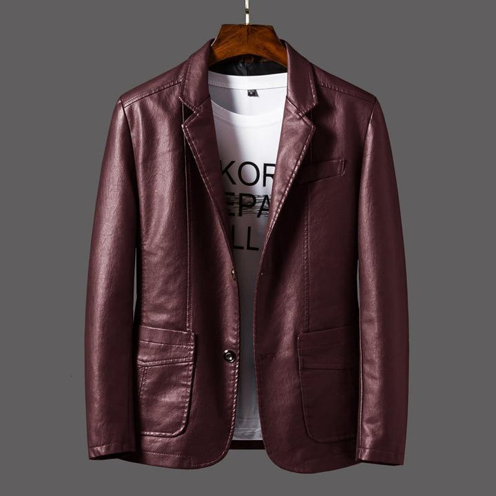 Marco | Blazer en cuir pour hommes