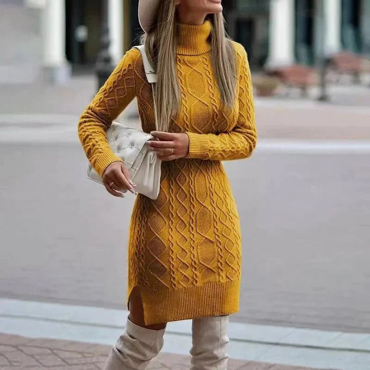 Robe Tricotée Élégante Emilia